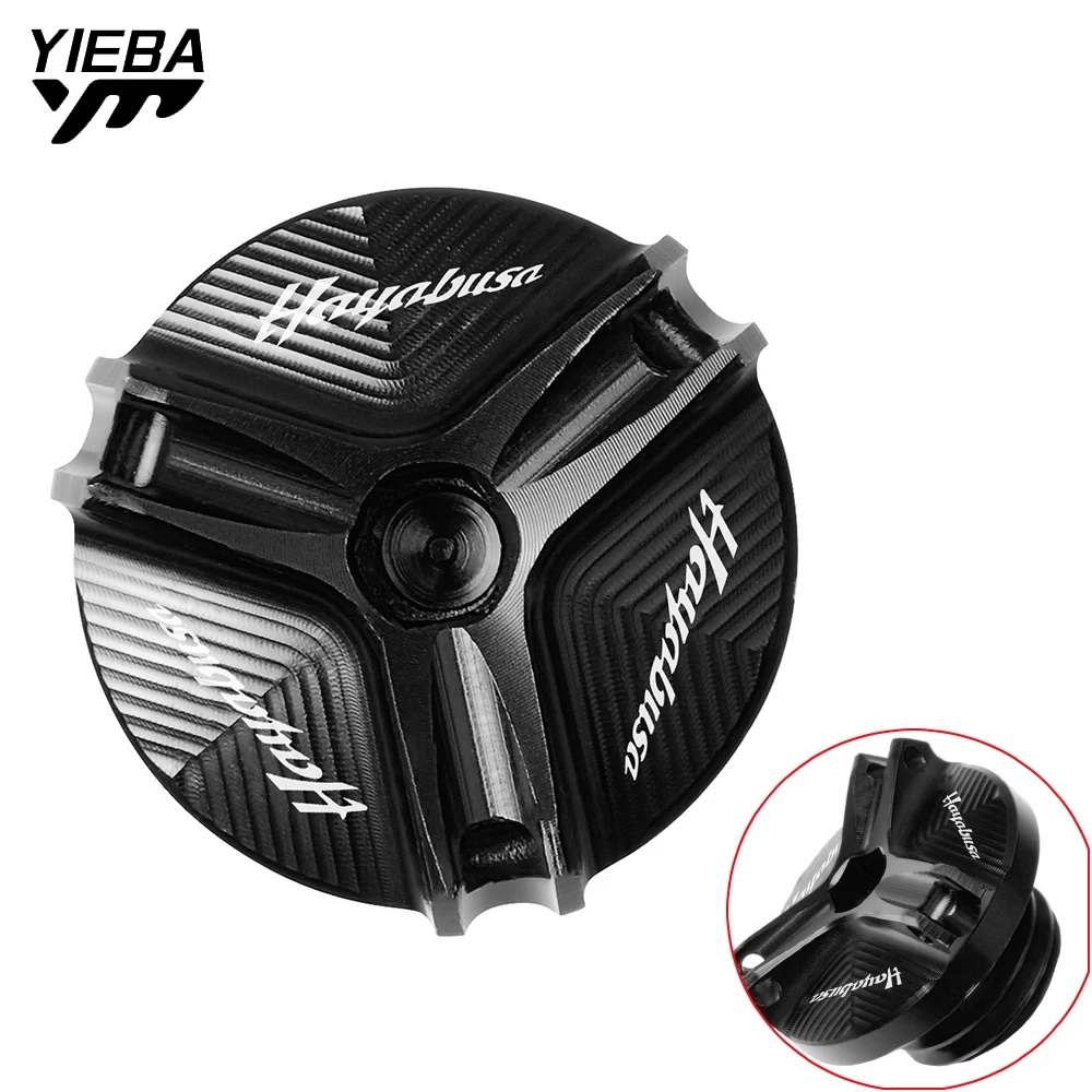 FOR SUZUKI HAYABUSA 1999-2020 2019 2018 2017 2016 Aluminum Motorcycle Accessories Engine Oil Cup Motor Engine Tank Cap Cover