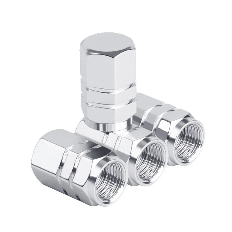 

4Pcs tire valve caps Car Truck Bike Aluminum Wheel Rims Stem Air Valve Caps Tyre Cover Tire Caps Wheel Plugs