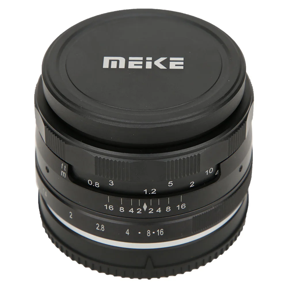 Meike 35 мм F1.4 объектив с большой апертурой ручной фокусировки для Canon EOS-M крепление для Fujifilm T10 X-Pro1/Pro2 для sony Nex3/3N/A5000/A5100