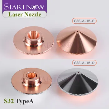 

Startnow S32-A OEM Fiber Cutting Nozzle For Laser Empower Head Holder D32 Double Layer 1.0 1.2 1.5 1.8 2.0 2.5 For Raytools Jet