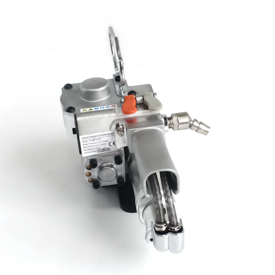 A19 Pneumatic Strapping Tool, 1/2" to 3/4" Hand Held Strapping Machine, Sealless Machine for PP PET