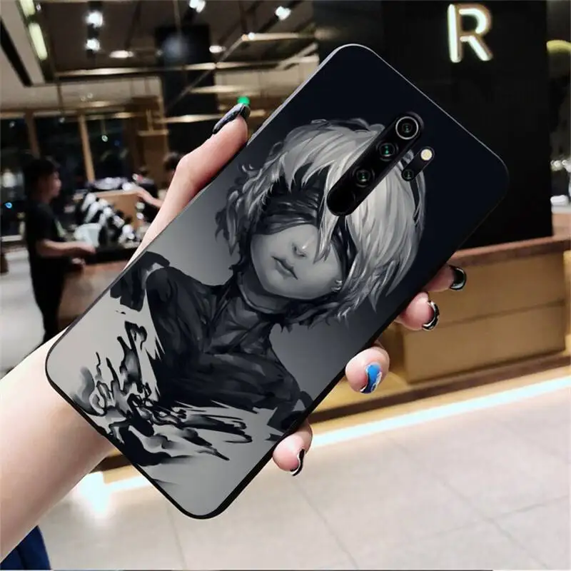 YJZFDYRM Yorha Số 2 Loại B 2B NieR Automata Sơn Ốp Lưng Điện Thoại Redmi Note 9 8 8T 8A 7 6 6A Đi Pro Max Redmi 9 K20