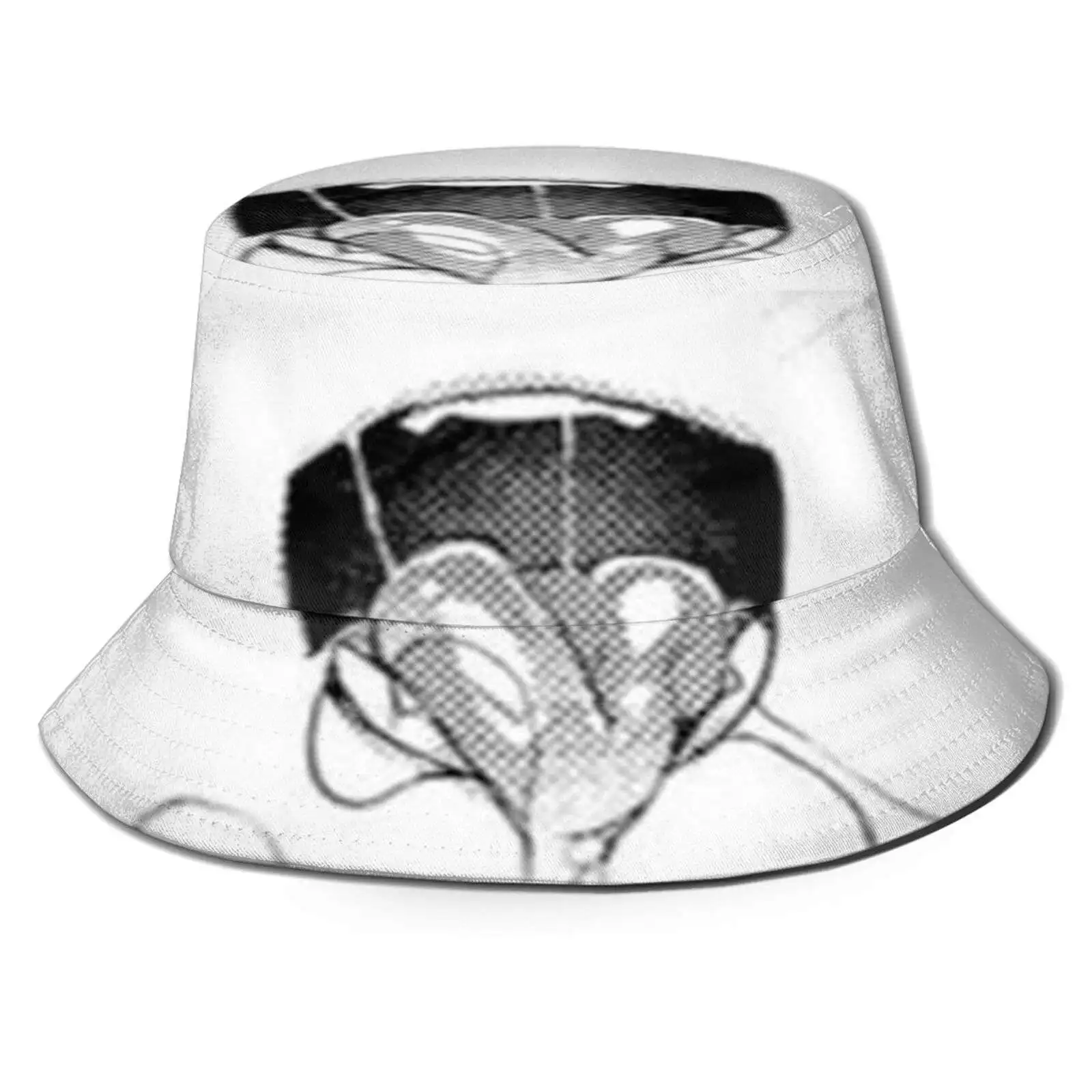 Foldable Panama Bucket Hat Cap Anime 