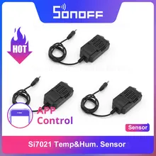 Itead 3/5PCS Sonoff Si7021 modulo sensore di temperatura e umidità ad alta precisione compatibile con il telecomando Sonoff TH10/TH16