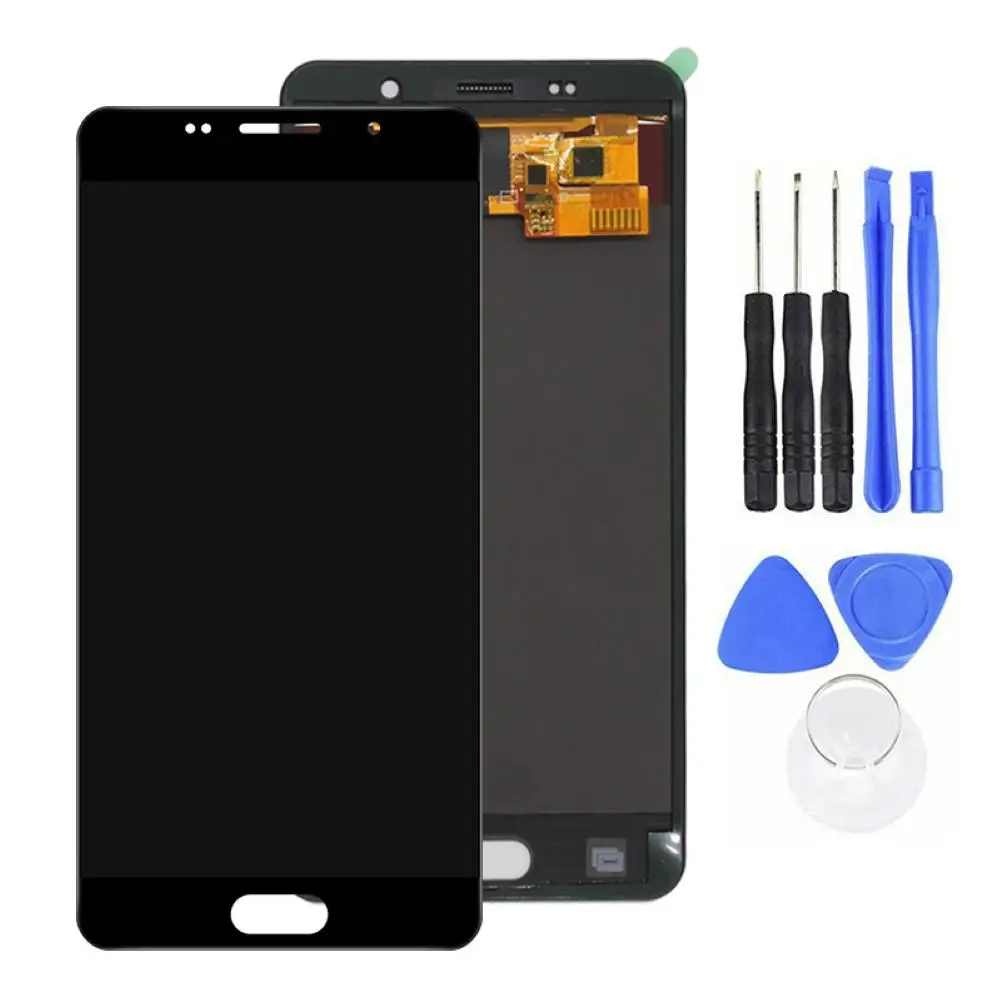 Замена AMOLED сенсорный экран дигитайзер для Samsung A5 2016 A510 A510F A510M|Экраны мобильных