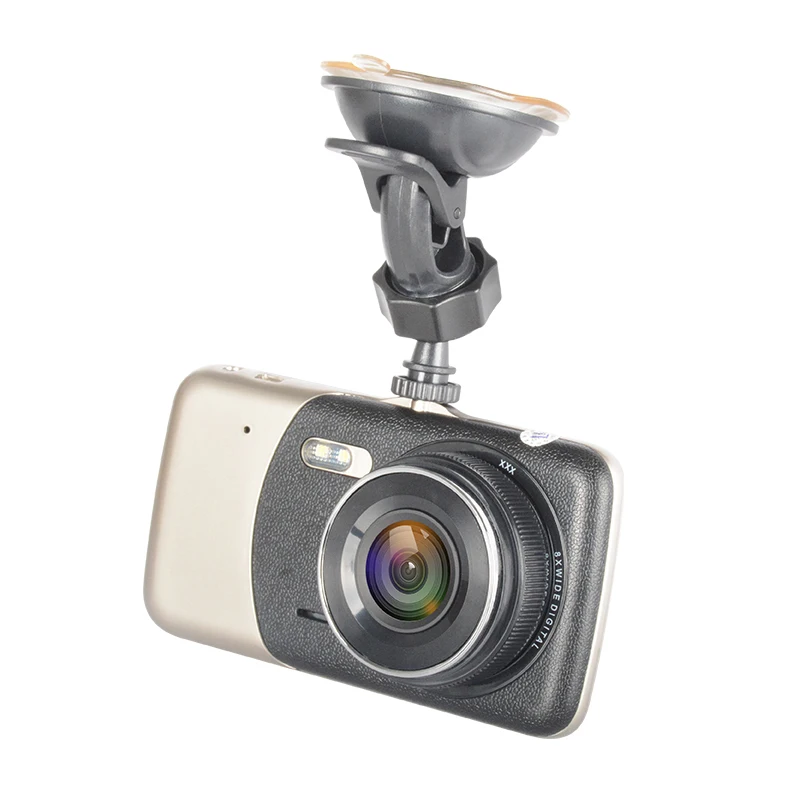 Размер экрана 4 дюйма ips дюймов высокая яркость(500CD) Dashcam Автомобильный регистратор DVR 170 градусов широкоугольный объектив