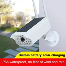 Solar LED Light Dummy Security Camera IP65 Waterproof PIR Motion Sensor Outdoor CCTV Fake Surveillance Simulation Camera New2020