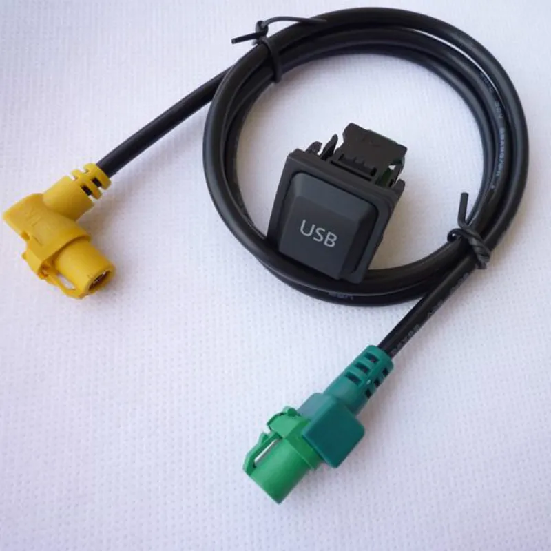

For VW Octavia LaVida Golf 6 New Bora Sagitar Scirocco RCD510USB Switch Socket + Harness Coordination car accessories