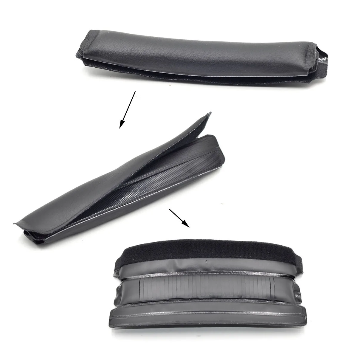 Replacement Headphone Headband Sponge Foam Beam for Bose QC25 QC35 High Quality Soft Leather Headband Cushion for Bose QC35