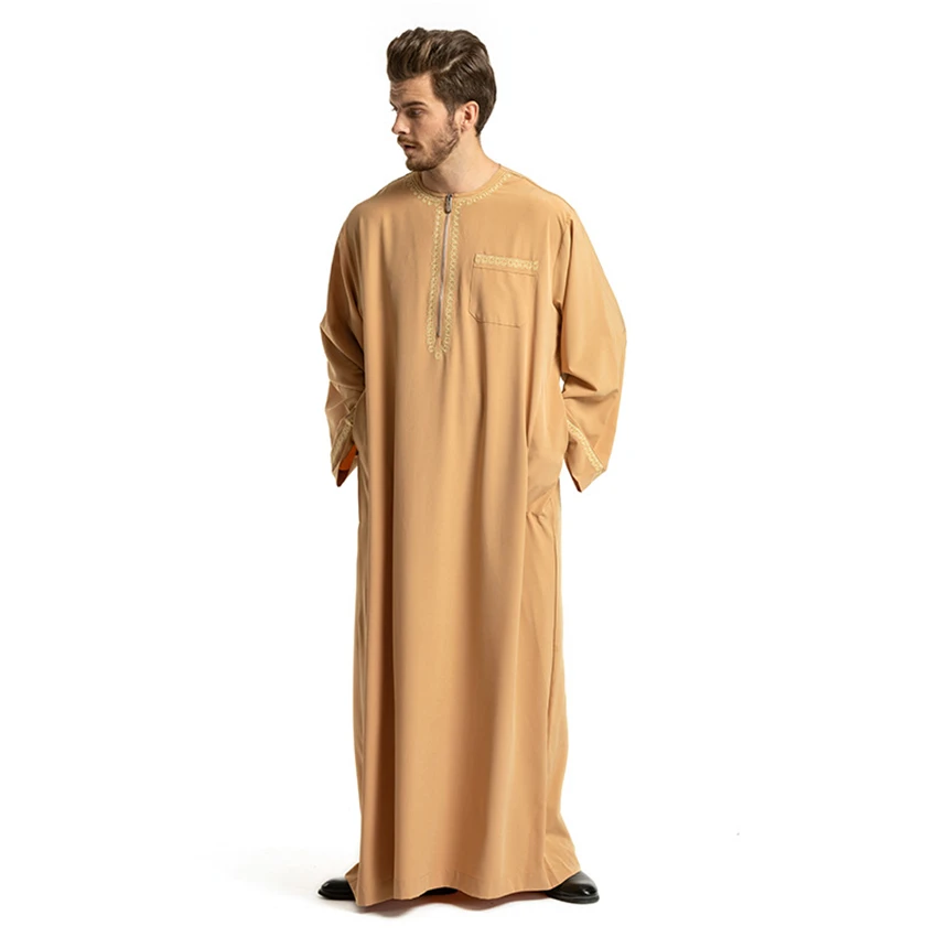 Исламская мужские Jubba Тауб Саудовская Аравия абайя традиционные арабский Dubai