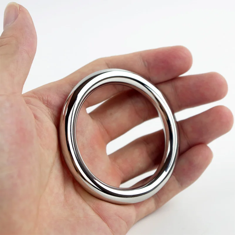 Кольцо на пенис из нержавеющей стали 40/45/50 мм|delay cock rings|stainless steel ringcock ring |
