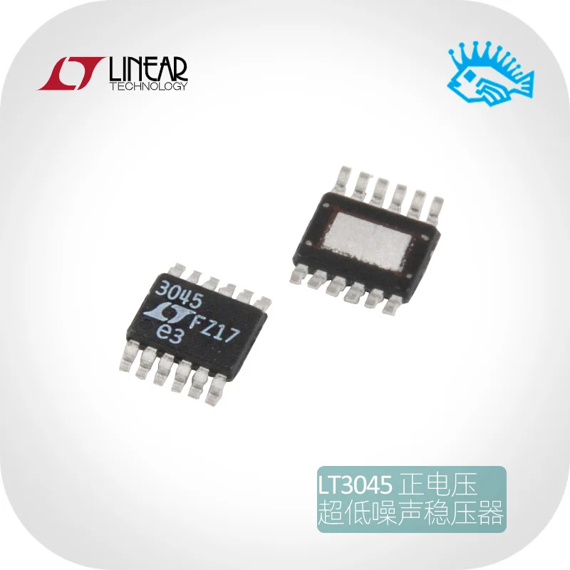 

1PCS brand new original positive voltage LT3045EMSE MSOP-12 ultra-low noise linear adjustable voltage regulator IC chip