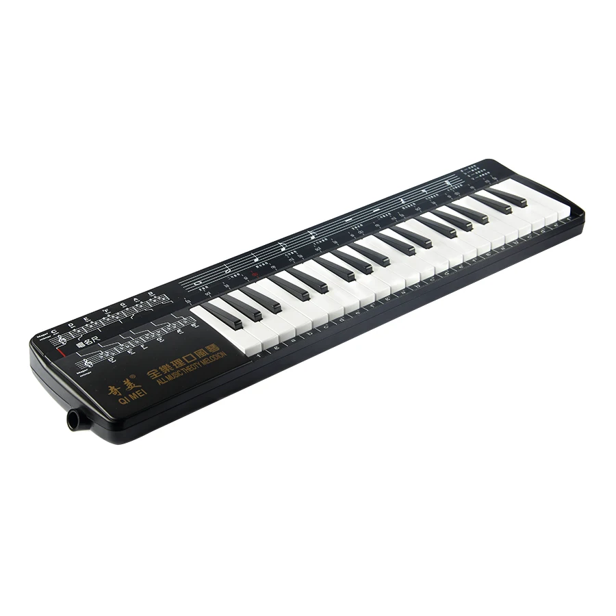 QIMEI QM37A-12 37-key All Music Theory melodica мягкий чехол Высококачественная гармоника играющая