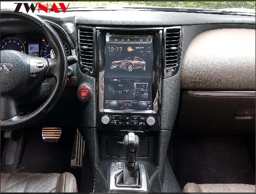 Ips большой экран Tesla стиль Android 7,1 автомобильное радио стерео для Infiniti FX FX25 FX35 FX37 qx70 gps Navi Видео Аудио головное устройство без dvd