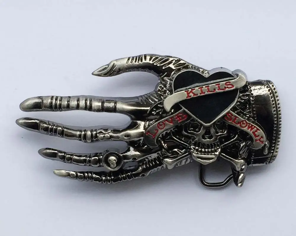 love belt buckle