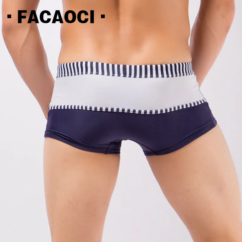 New Swimwear Men Swimming Bathing Trunks Summer Sexy Men's Swimsuits Boxer Briefs beach short pants Water Sport suilt men swim