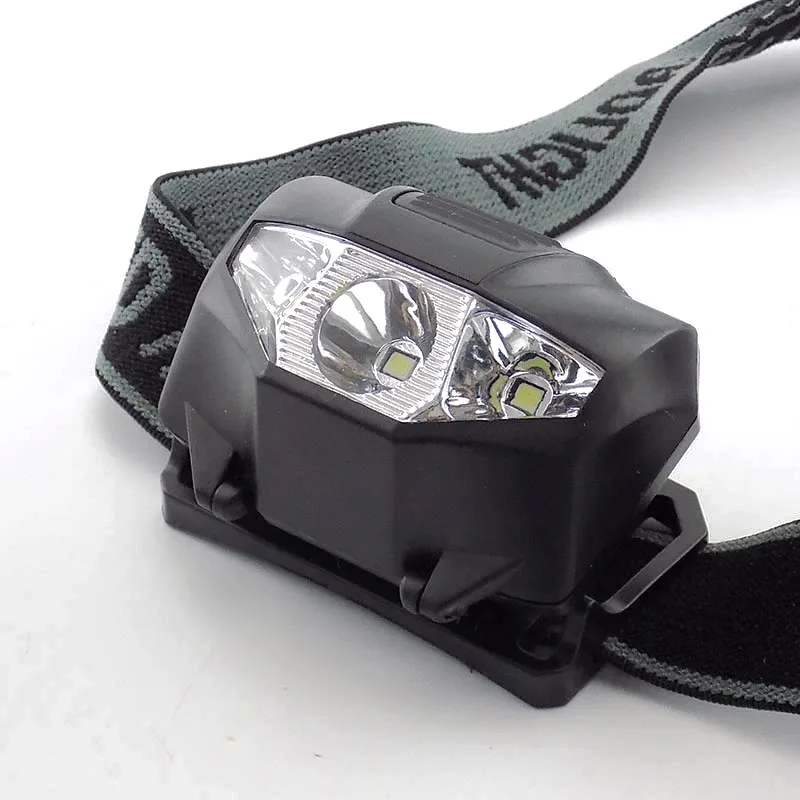 Lampe Frontale LED Ultra-bright – Pour Camping, Pêche – Piles AAA – Lampe Torche