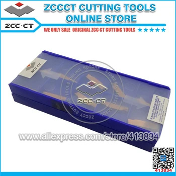 

ZCC turning tool inserts ZTGD0404-MM YB9320 4mm width parting tips for stainless steel equival to MGMN400