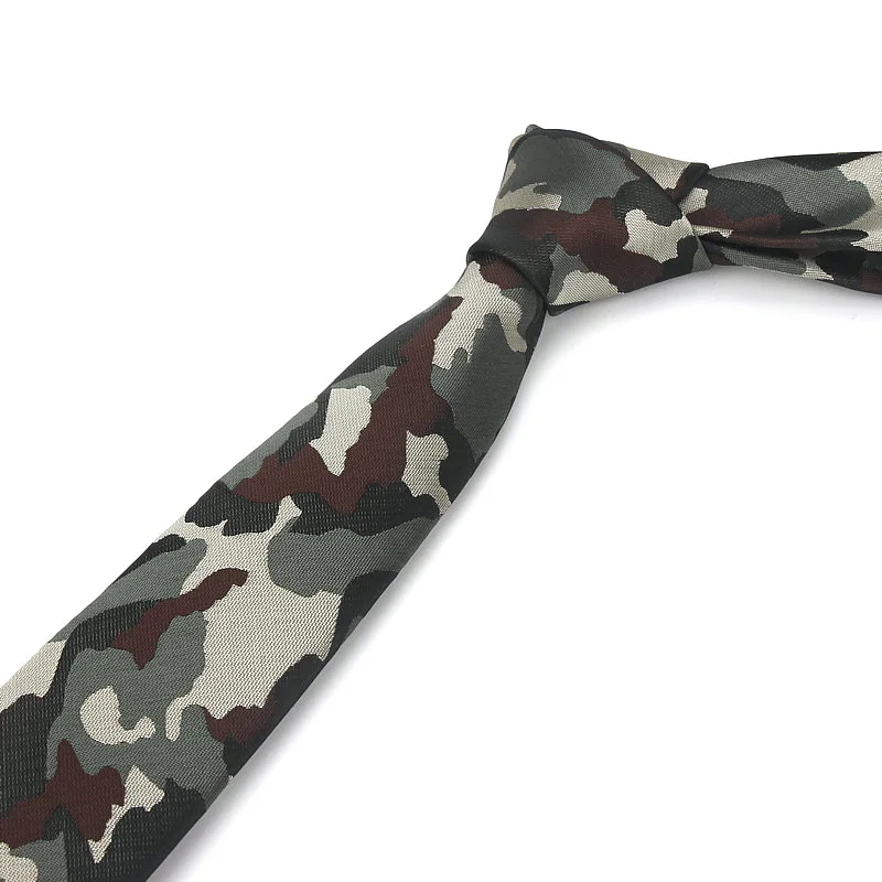 Мужская Военная, Армейская, камуфляжная галстук на шею для мужчин узкий галстук джентльмен охотничий Камуфляжный галстук свадебное Деловое платье на выпускной вечер