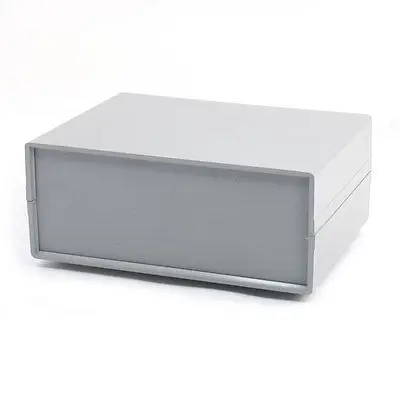 

Gray Plastic Shell Electric DIY Junction Box Case 6.5" x 4.7" x 2.7