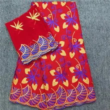 Новейшее нигерийское кружево, Африканское швейцарское хлопковое кружево, высокое качество, швейцарское кружево из вуали для свадебного платья HL112610