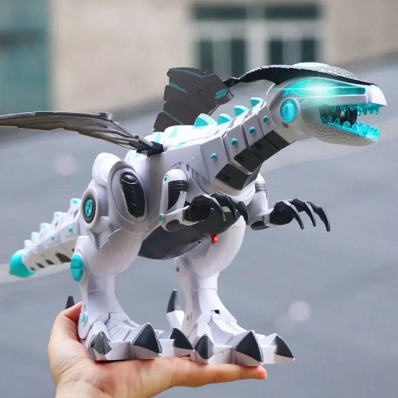

Remote Control Spray Dinosaur Model Large Size Machinery Dinosaur Early Education Electric Walk Light Music Toy Xinyuan Yuxin