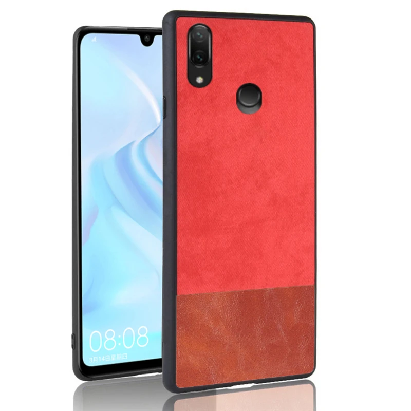 

Phone Case For Huawei Mate 9 10 20 Pro P10 P20 P30 lite case Cloth Fabric Back Cover Soft TPU funda For Honor 8X 9 10 case