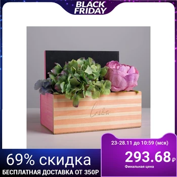 

Kashpo with slate plate "love" 24,5X14,5x20 cm 4712644