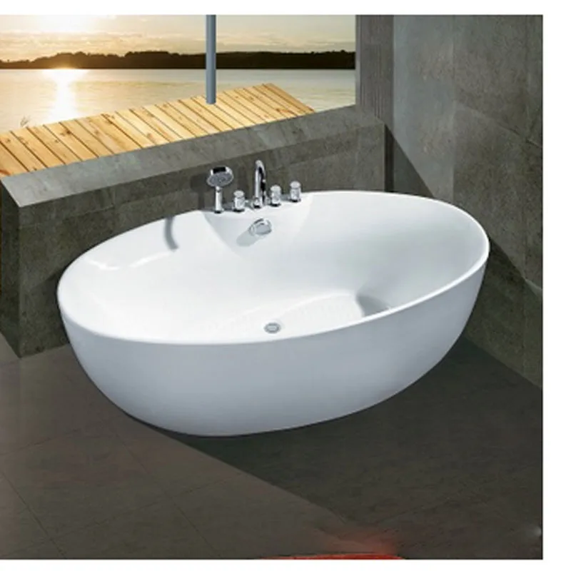 Modern Environmental Protection Acrylic, Bath, Classic Oval, European