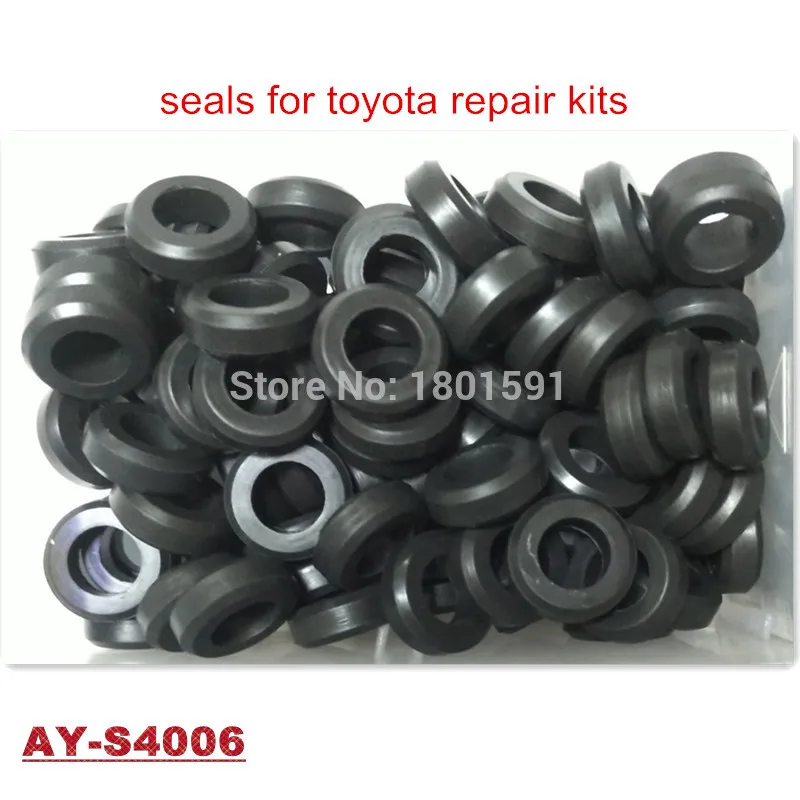 1000Pieces for Toyota Mazda Mitsubishi Fuel Injector Lower Rubber Seals