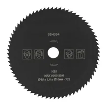 

72 Teeth 85mm*10mm HSS Circular Saw Blade Discs Wheel For Cutting Wood Metal Cut