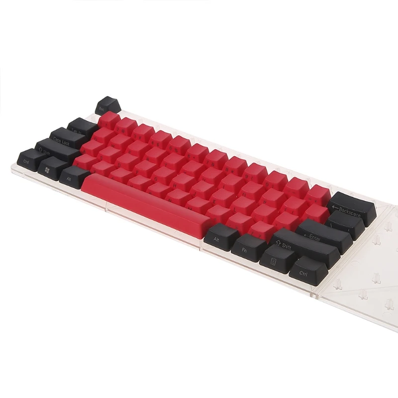Боковая печать GH60 толстые PBT колпачки для MX Переключатель механическая клавиатура покер 61 D08B