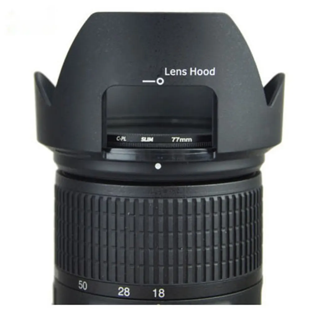Профессиональная бленда для объектива Замена HB 58 Nikon AF S DX 18 300 мм f/3 5 6G ED
