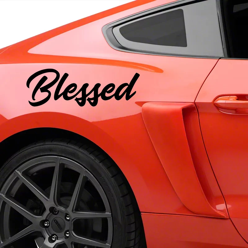 Blessed Sticker Vinyl Bumper Sticker Decal Waterproof 5