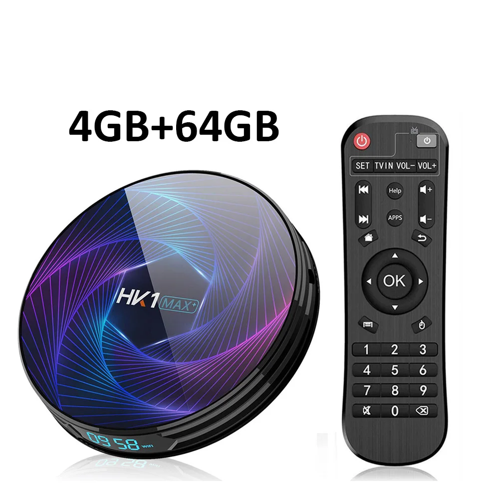 4G64G HK1 MAX Plus tv Box Android 9,0 Восьмиядерный Rockchip RK3368PRO USB3.0 1080P H.265 4K 60fps Netflix Youtube Smart 1000 медиаплеер - Цвет: 4G64G