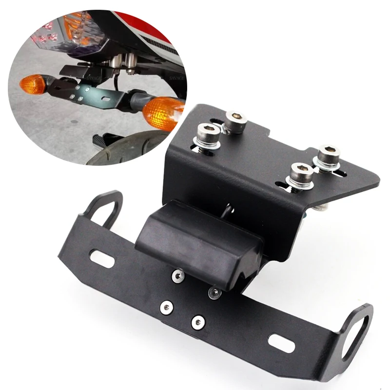 License Plate Holder LED Light For YAMAHA XJ6 /DIVERSION/F XJ6N XJ6F XJ6S FZ6R 2009-2017 Motorcycle Tail Tidy Fender Eliminator |