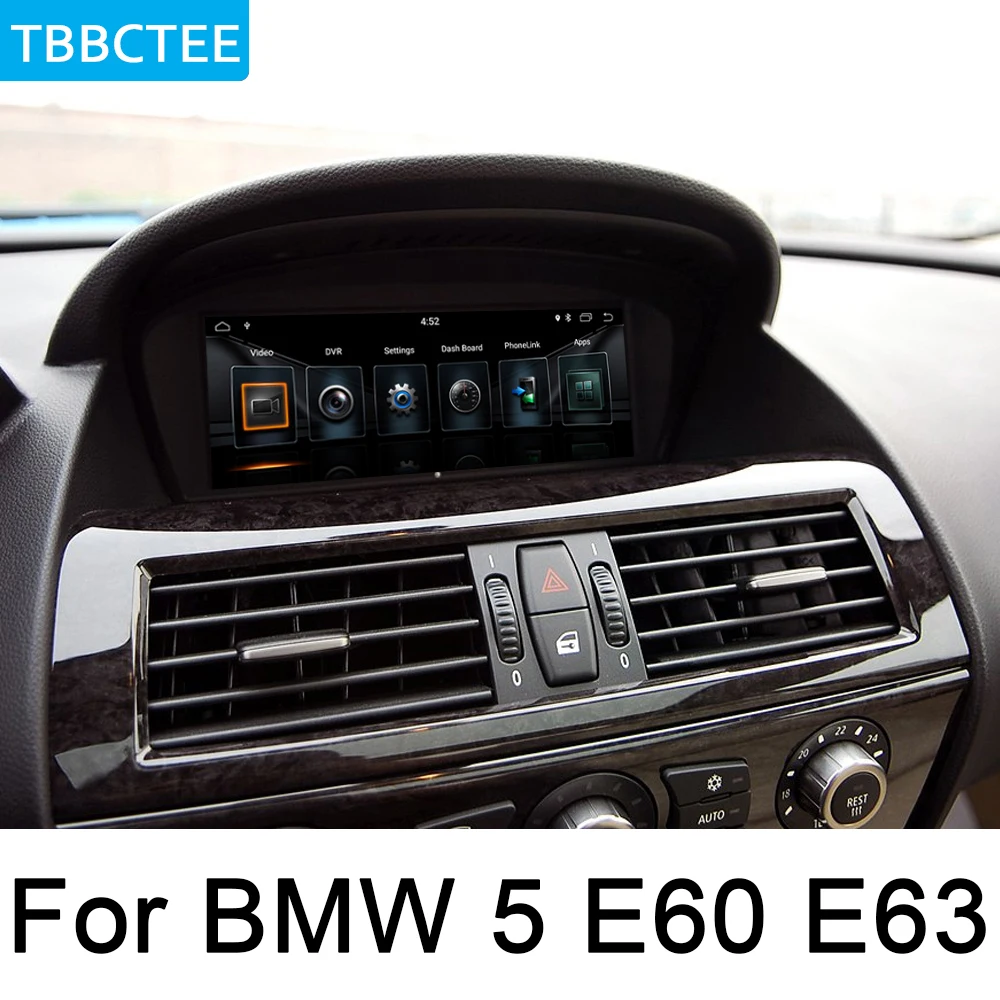 For BMW 5 E60 E61 E62 E63 2009 2010 2011 2012 CIC Android Car GPS Navi Multimedia Recorder BT WIFI Google HD IPS Screen WIFI