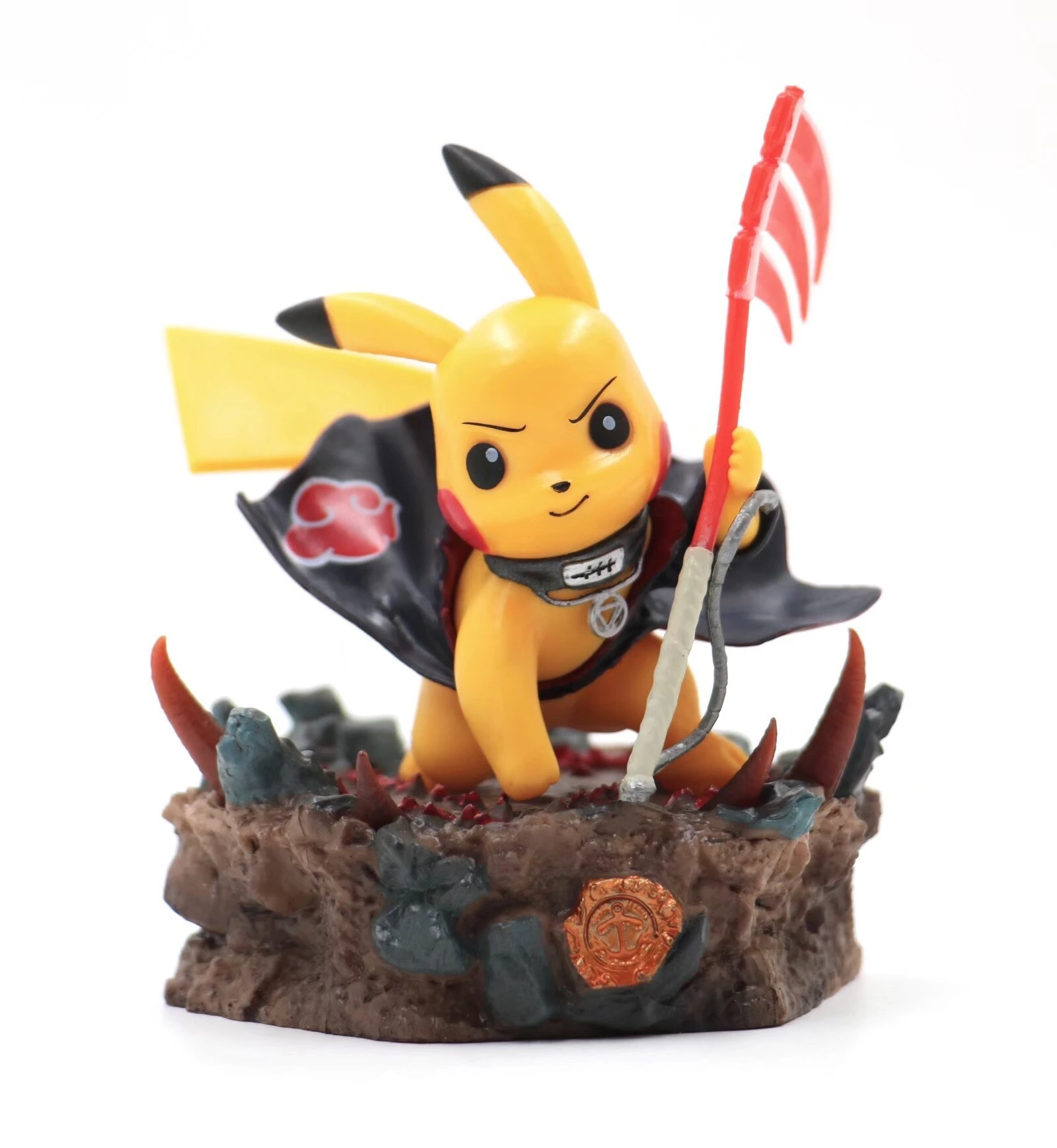 Pvc 12cm Pokemon X Narut0 Anime Figures 