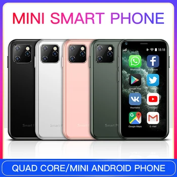 

SOYES XS11 new foreign trade hot sale ultra-thin small Android quad-core smart pocket mini phone dual card dual standby