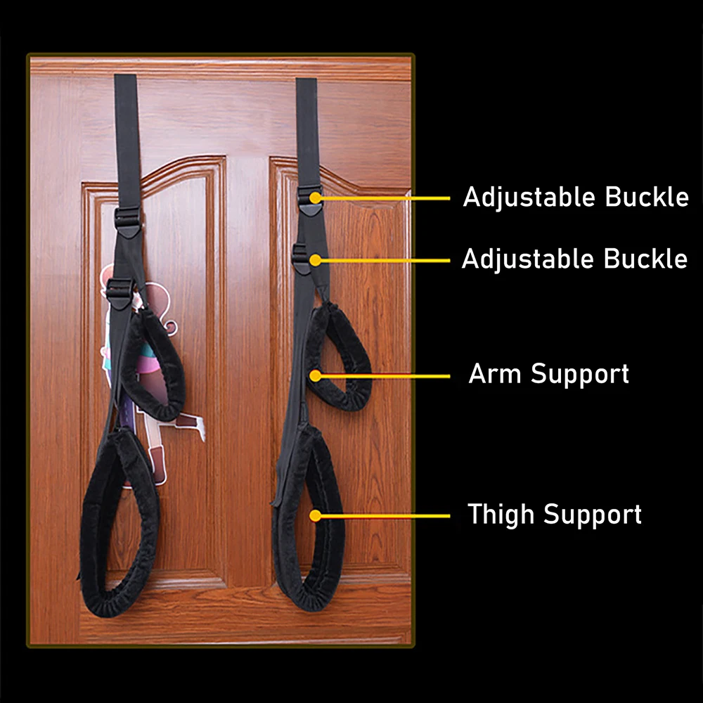 BDSM Door Swing Adjustable Sex Swing SM Games Bondage Spreader Open Legs for Women Adult Sex Toys for Couple Flirting