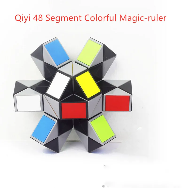 Горячая Распродажа Магическая линейка для куб 24/36/48/72 сегментов Magic Cube змея твист Развивающие игрушки для детей