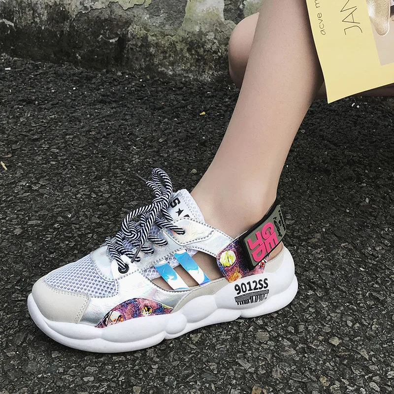 Топ сандалии женские кроссовки женская повседневная обувь scarpe donna Basket Femme sandalia