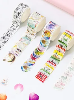 

1 Pcs DIY lovely freah students hand account decorative paper tape stckers for students