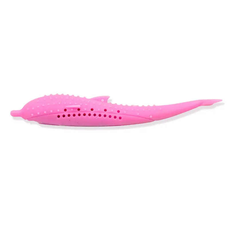 Pinkx1 С рисунком кота и рыбки, Форма Зубная щётка С Кошачьей Мятой ПЭТ стоматологический Уход за лошадьми стиральная электрическая зубная щетка силиконовые молярная палочка для чистки зубов игрушка для кошки - Цвет: Pinkx1