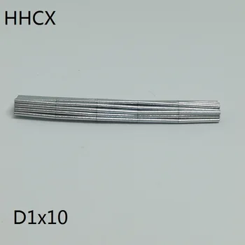 

10 20 50 100pcs/lot cylinder magnet 1x10 N35 Strong Disc NdFeB Rare Earth Magnet 1*10 Neodymium Magnets for speaker