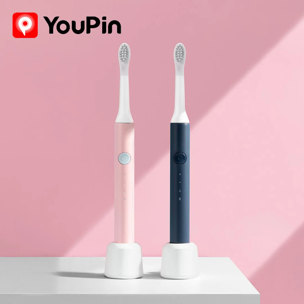 Youpin SOOCAS pingjing EX3 звуковая электрическая зубная щетка Беспроводная зарядка IPX7