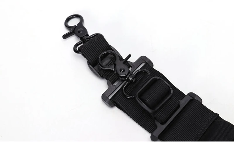 airsoft M4 M16 AR 15 accessories 1000D nylon tactical sling belt double point safety sling swivel for hunting shot gun  (10)