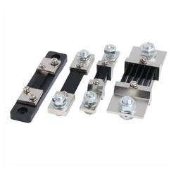 Shunt externo FL 2 50a 100a 200a 300a 75mv medidor de corrente shunt resirter para digital voltímetro amperímetro wattmeter medidor