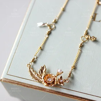 

Moana Choker First Act The Role Ofing Is Tasted Golden Fields Series Corn Poppy Goldilocks Buttercup Flower For Grain Necklace