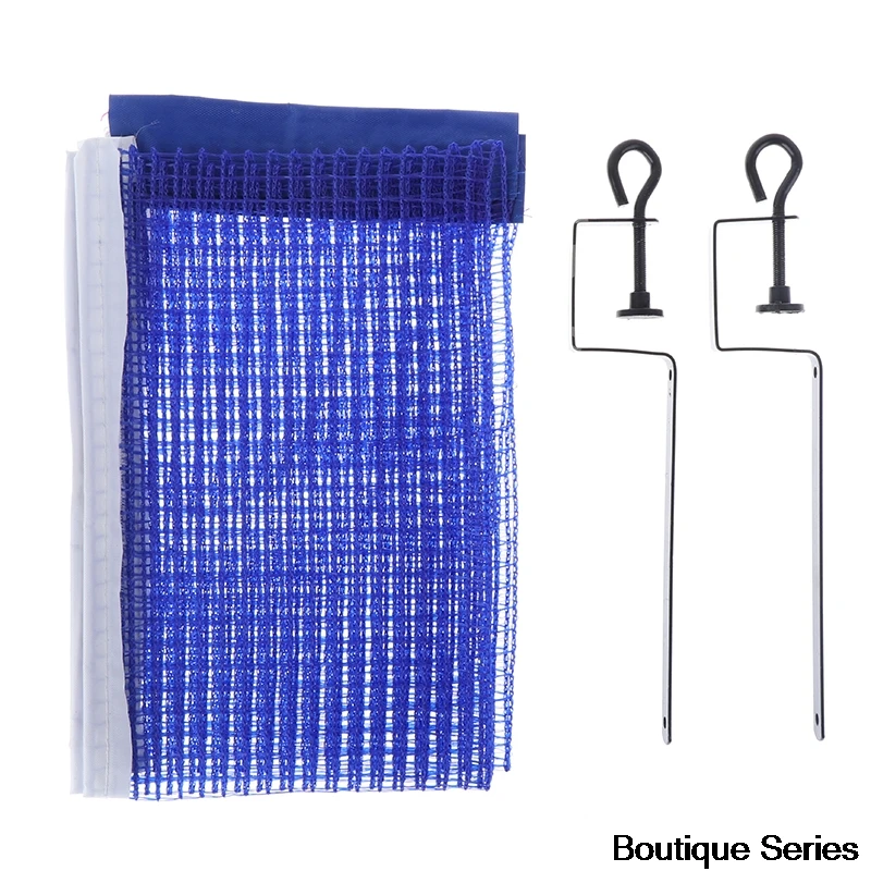 

Portable Table Tennis Net Post Clamp Stand Holder Set Pong Replacement Mesh Set